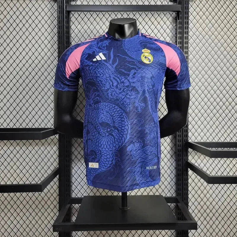 Real Madrid Special Edition 24/25 Shirt - Men's Player Blue Dragon
