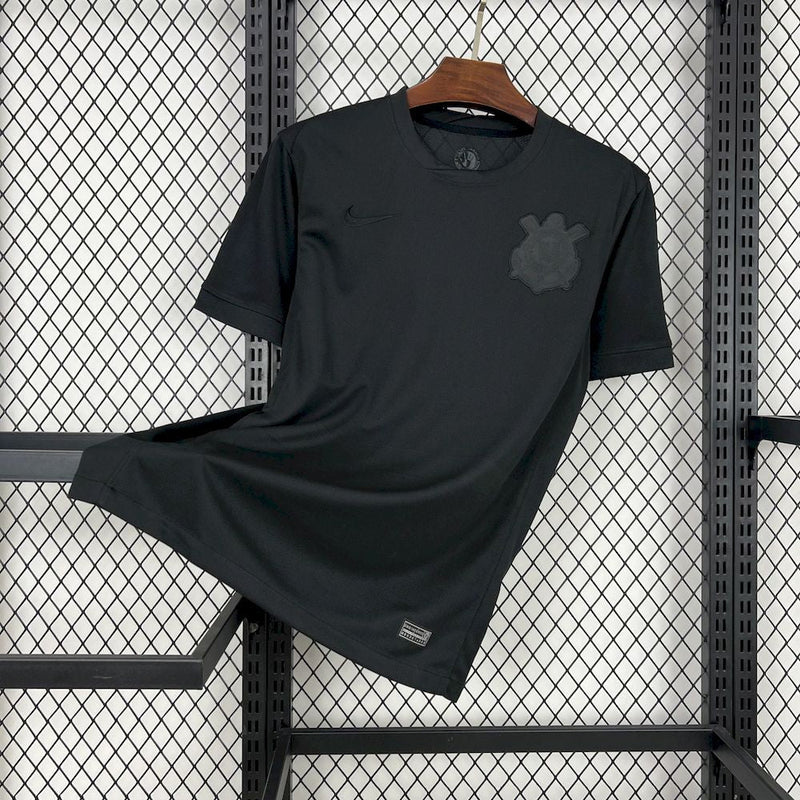 Timão Away II 24/25 Shirt - Men's Fan Black + Sponsorships