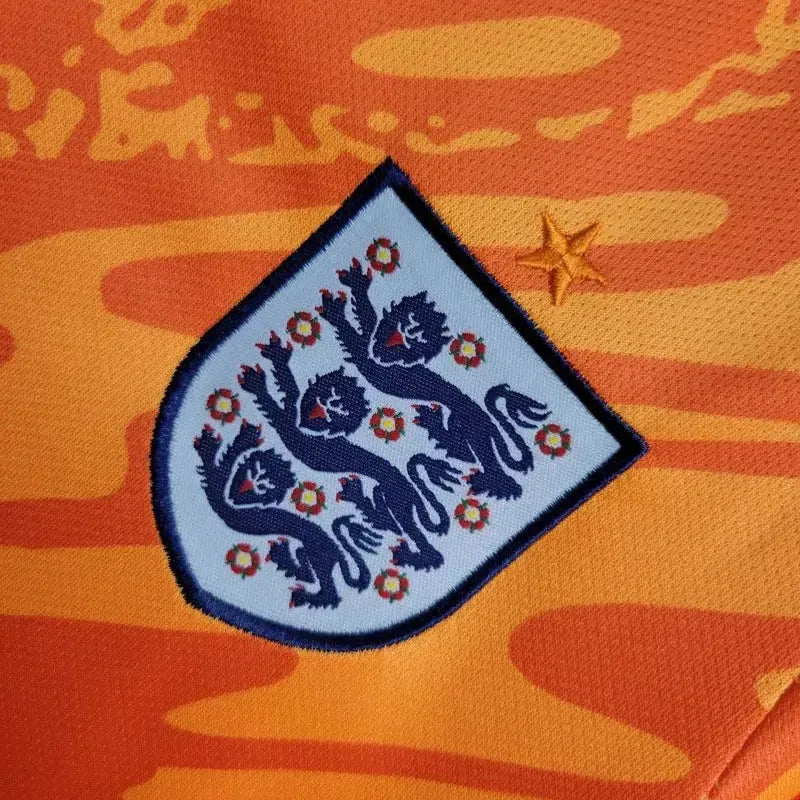 England Goalkeeper Shirt 24/25 - Kids Fan Orange