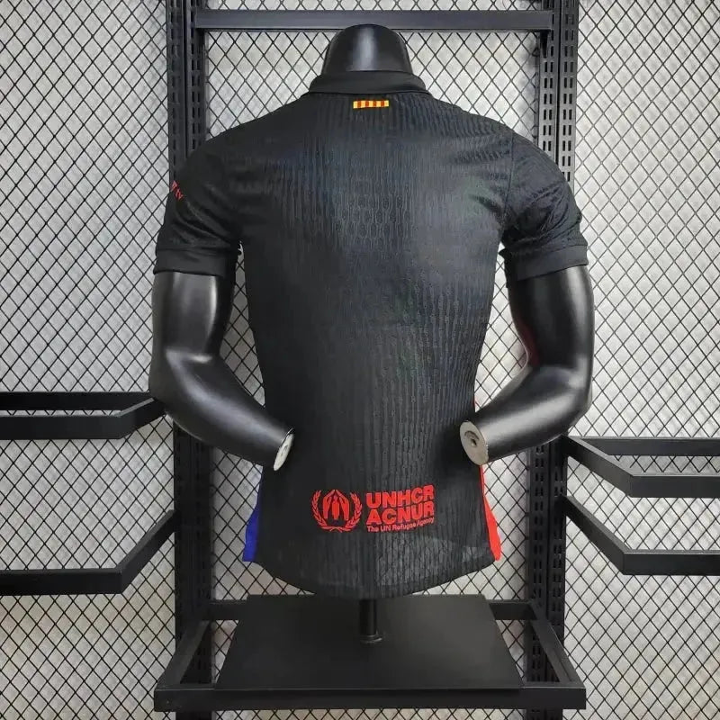 Barcelona Away Shirt 24/25 - Men's Player Black