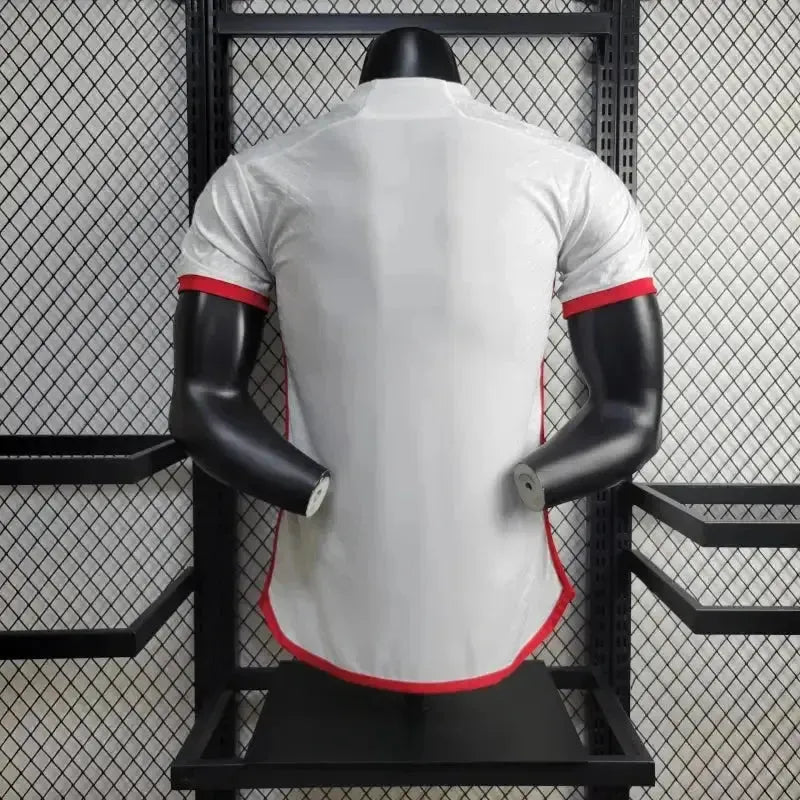 Flamengo Away Shirt 24/25 - Men's Player White + All Sponsorships