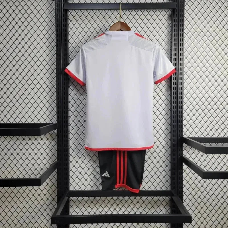 Flamengo Away Shirt 24/25 - Kids Fan White