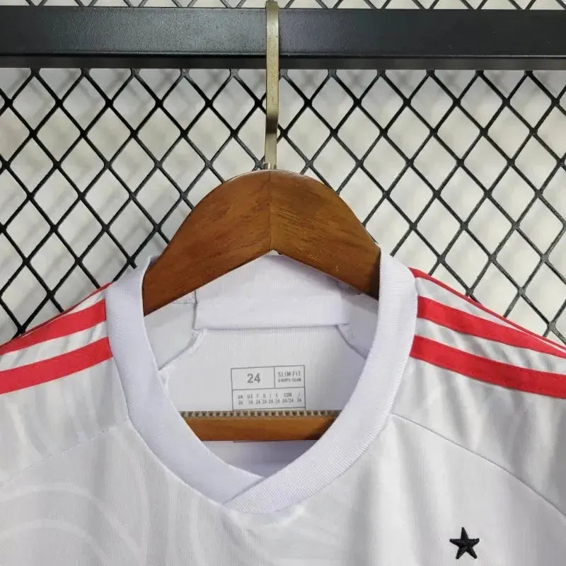 Flamengo Away Shirt 24/25 - Kids Fan White