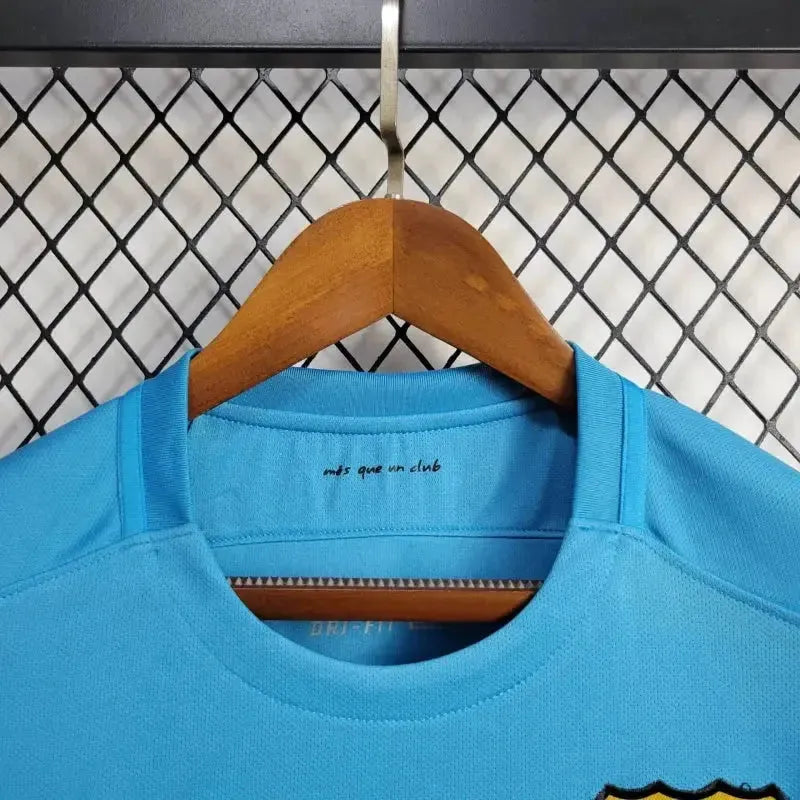 Barcelona Retro Away II Shirt 15/16 - Men's Fan Blue