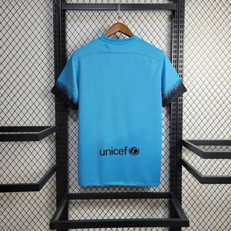 Barcelona Retro Away II Shirt 15/16 - Men's Fan Blue