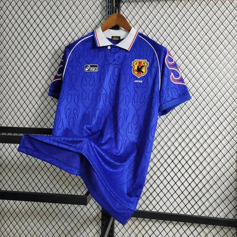 Japan Big Flame Retro Home Shirt 1998/99 - Men's Fan Shirt