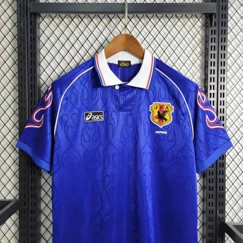 Japan Big Flame Retro Home Shirt 1998/99 - Men's Fan Shirt