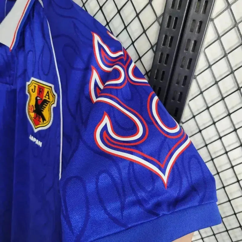 Japan Big Flame Retro Home Shirt 1998/99 - Men's Fan Shirt