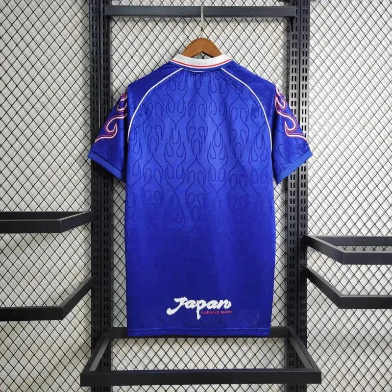 Japan Big Flame Retro Home Shirt 1998/99 - Men's Fan Shirt