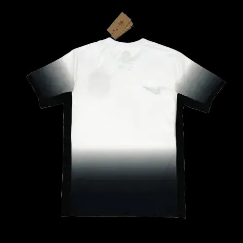 Timão Home Shirt 24/25 - Men's Fan Black and White + Sponsorships