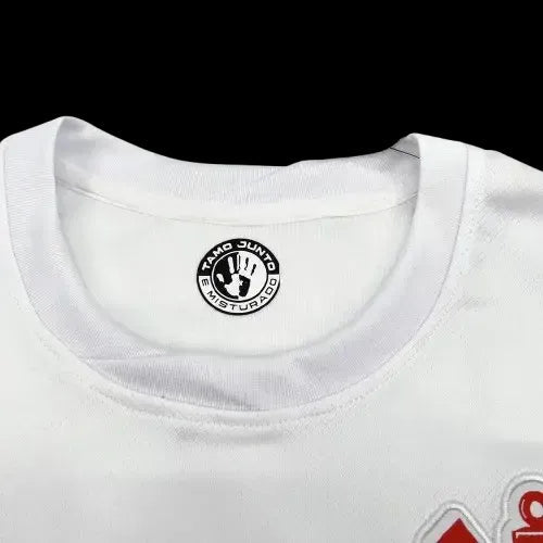 Timão Home Shirt 24/25 - Men's Fan Black and White + Sponsorships