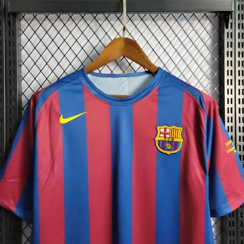 Barcelona Home Retro Shirt 2006 - Men's Fan Shirt