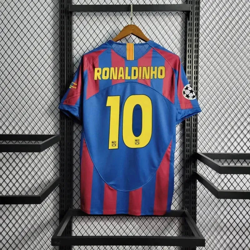 Barcelona Home Retro Shirt 2006 - Men's Fan Shirt