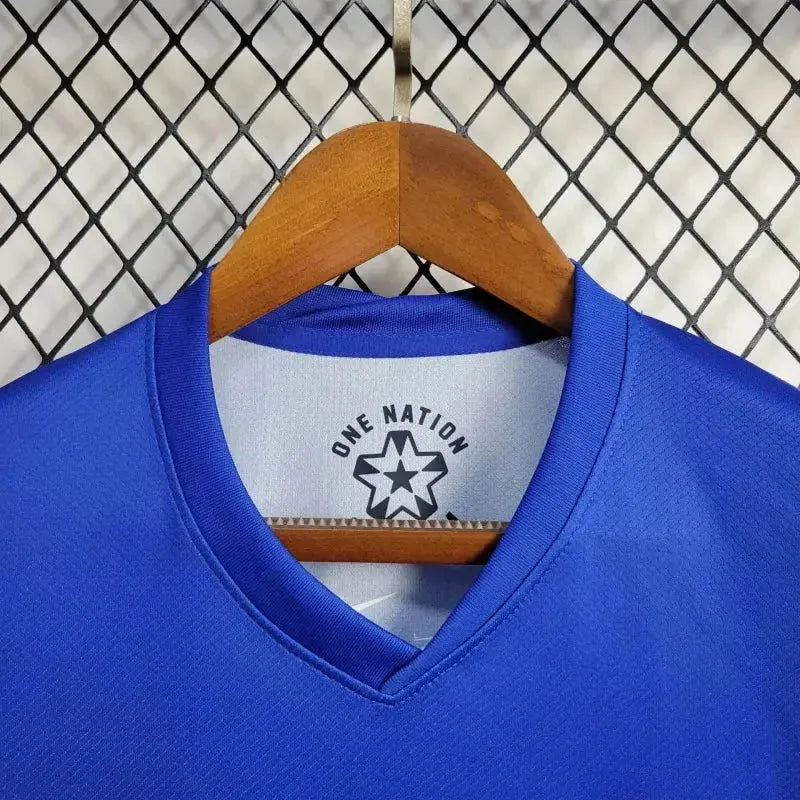 USA Away 24/25 Shirt - Men's Fan Blue &amp; Red