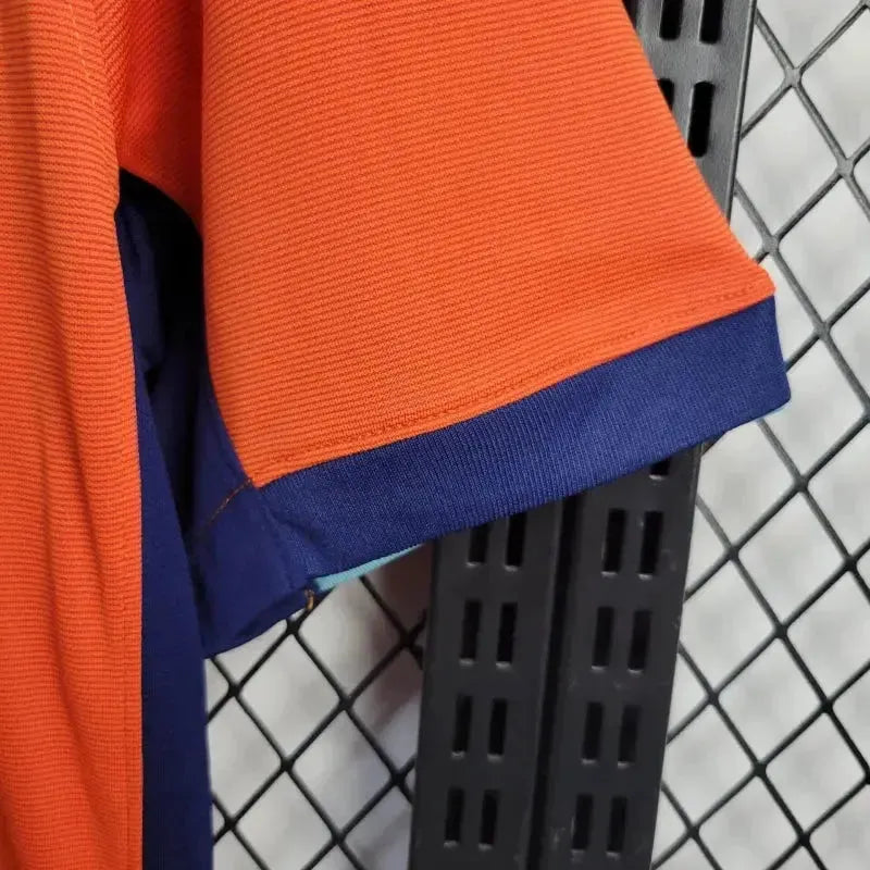 Netherlands Home Shirt 24/25 - Men's Fan Orange