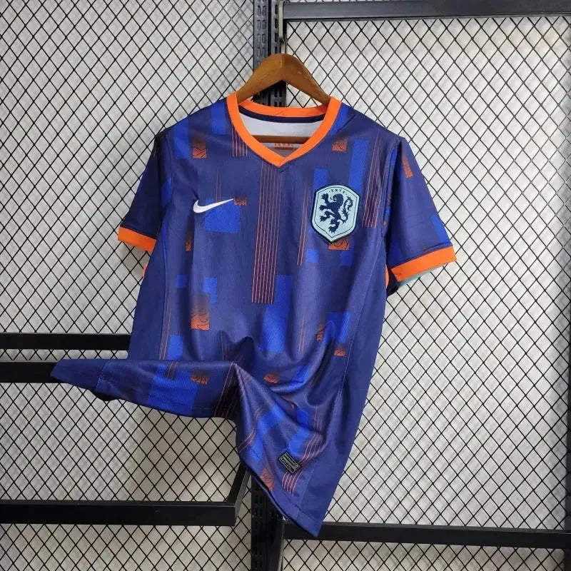 Netherlands Away Shirt 24/25 - Men's Fan Blue
