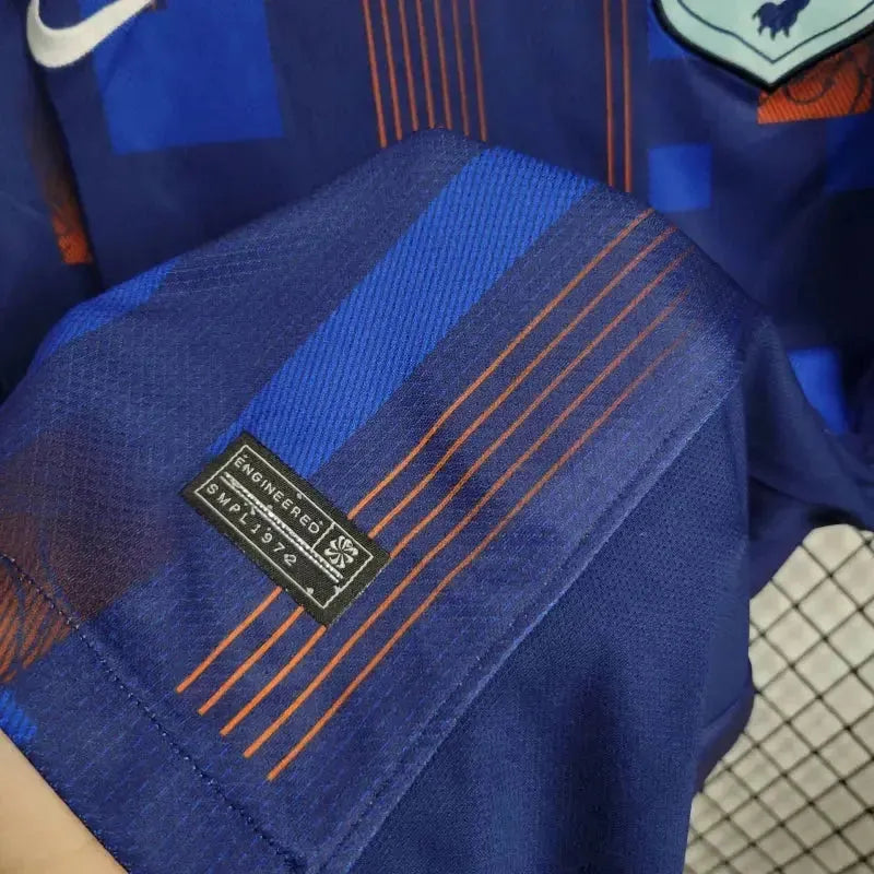 Netherlands Away Shirt 24/25 - Men's Fan Blue