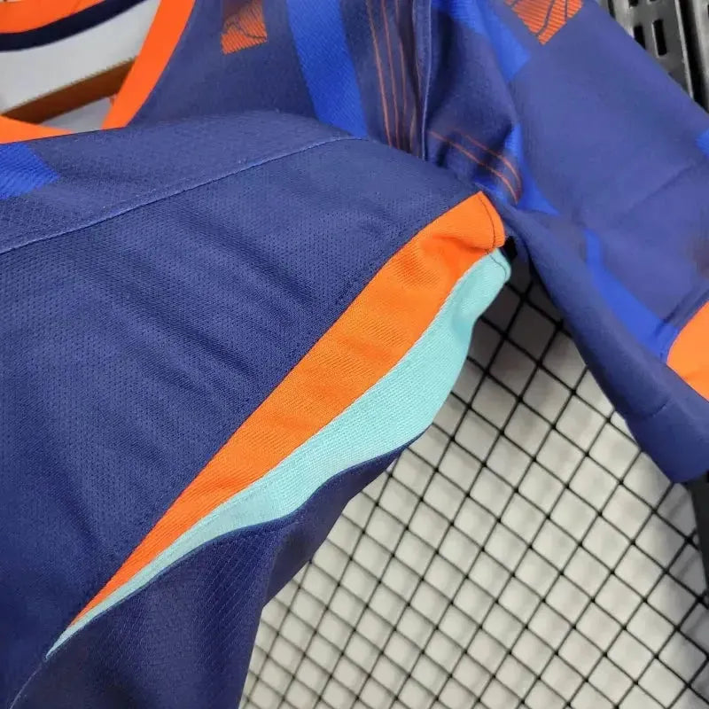 Netherlands Away Shirt 24/25 - Men's Fan Blue