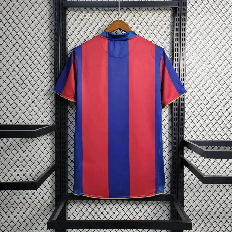 Barcelona Home Retro Shirt 2007/08 - Men's Fan Shirt