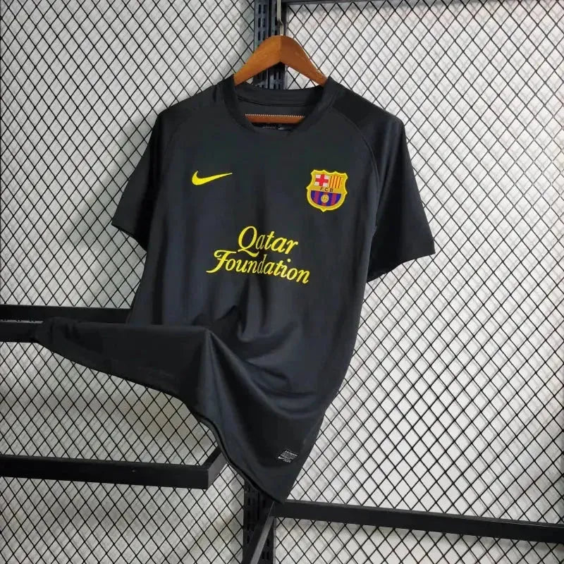 Barcelona Away Retro Shirt 2011/12 - Men's Fan Shirt - Black