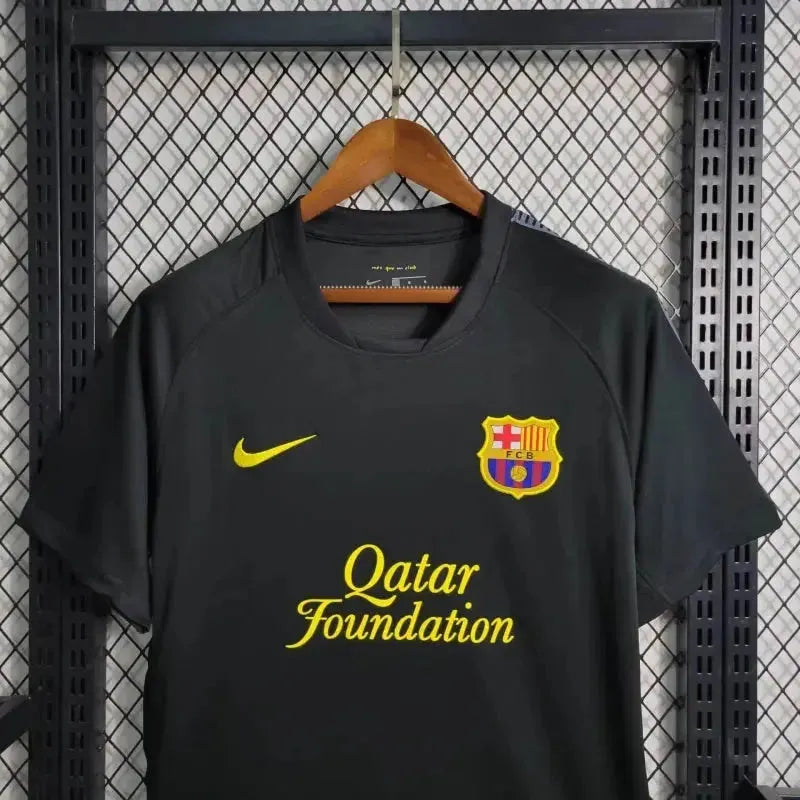 Barcelona Away Retro Shirt 2011/12 - Men's Fan Shirt - Black