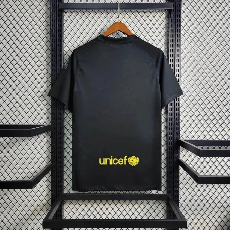 Barcelona Away Retro Shirt 2011/12 - Men's Fan Shirt - Black