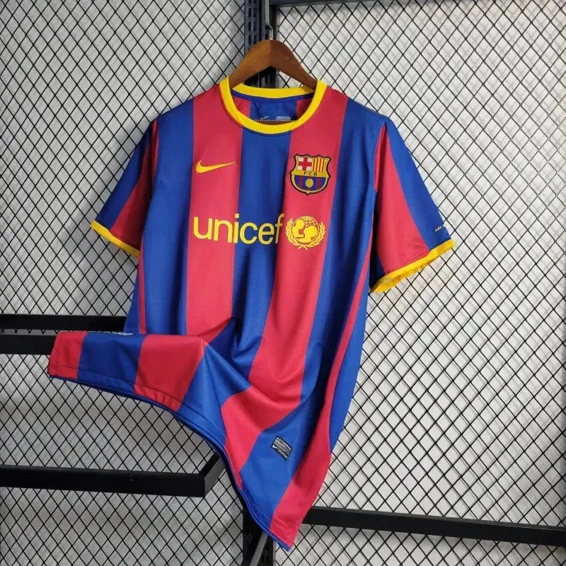 Barcelona Home Retro Shirt 2010/11 - Men's Fan Shirt