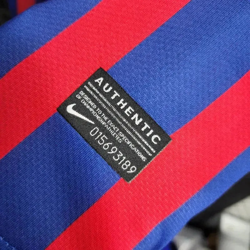 Barcelona Home Retro Shirt 2011/12 - Men's Fan Long Sleeve