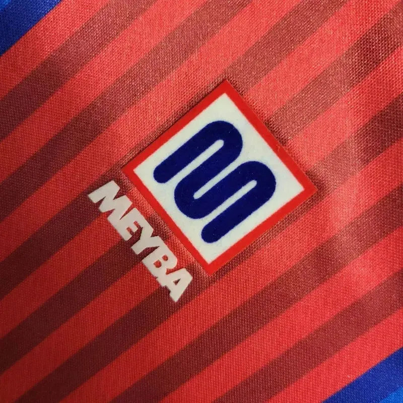 Barcelona Home Retro 1992 Shirt - Men's Fan Long Sleeve
