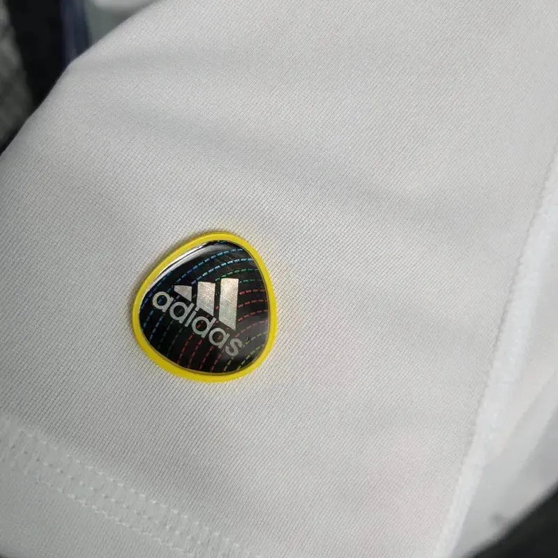 Real Madrid Home Retro Shirt 2010/11 - Men's White Long Sleeve Fan Shirt