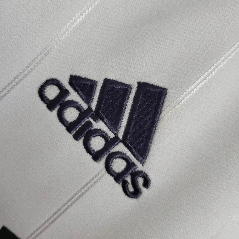 Real Madrid Home Retro Shirt 2012/13 - Men's White Long Sleeve Fan Shirt