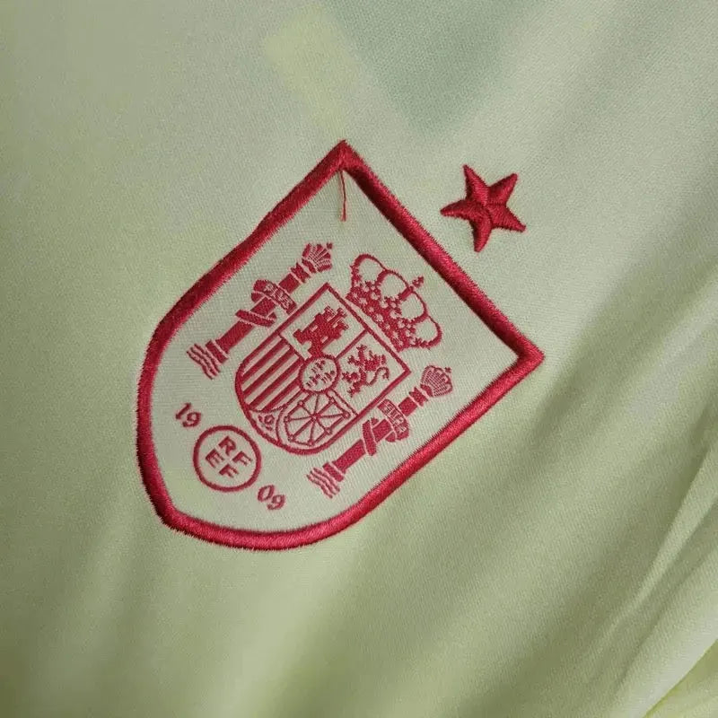 Spain Away Shirt 24/25 - Kids Fan Yellow