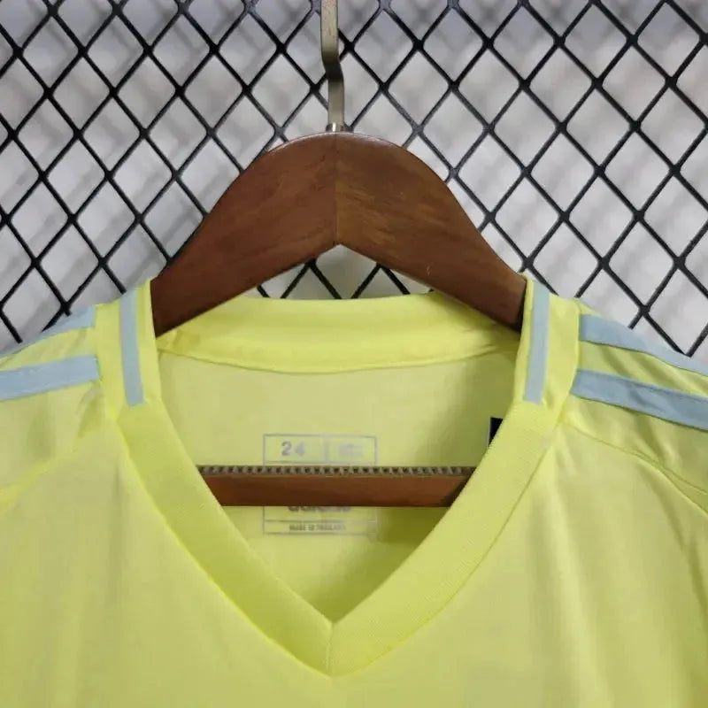 Spain Away Shirt 24/25 - Kids Fan Yellow