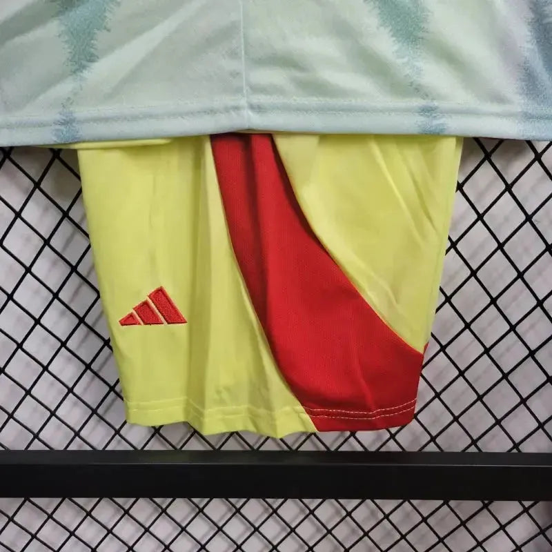 Spain Away Shirt 24/25 - Kids Fan Yellow