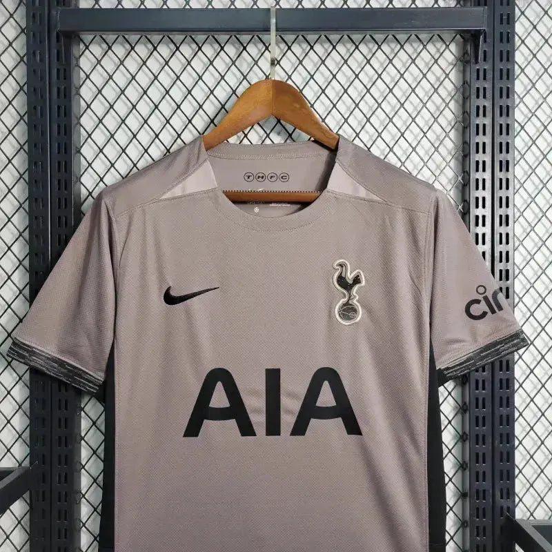 Tottenham Away II Shirt 23/24 - Men's Supporter Brown
