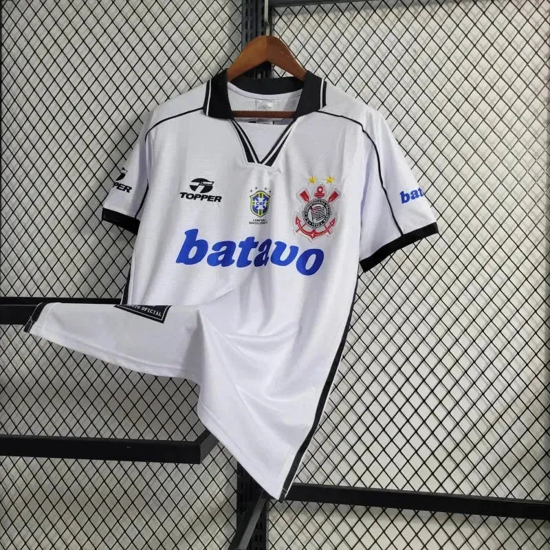Retro Timão 1999 Shirt - White Men's Fan Shirt