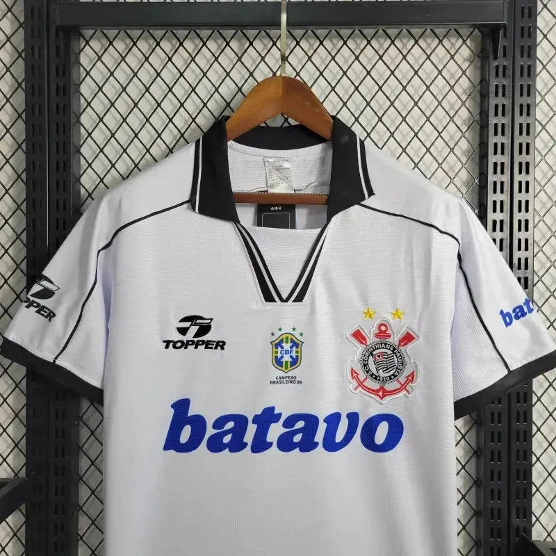 Retro Timão 1999 Shirt - White Men's Fan Shirt