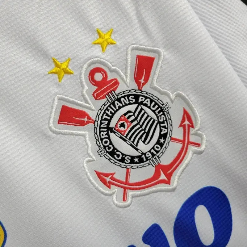 Retro Timão 1999 Shirt - White Men's Fan Shirt