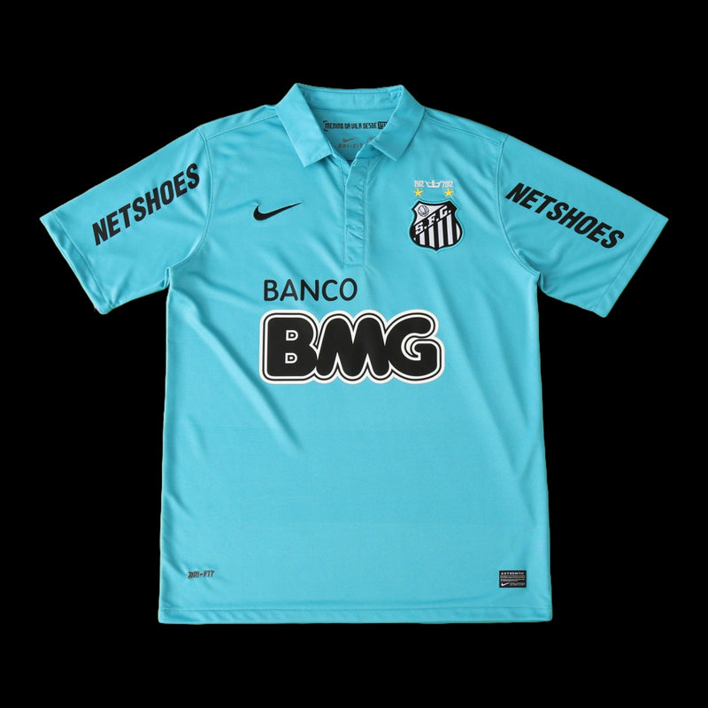 Santista Third Away Retro Shirt 12/13 - Men's Fan Blue