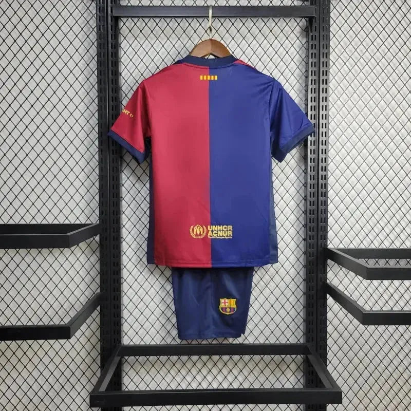 Barcelona Home Shirt 24/25 - Kids Fan