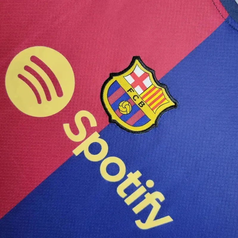 Barcelona Home Shirt 24/25 - Kids Fan
