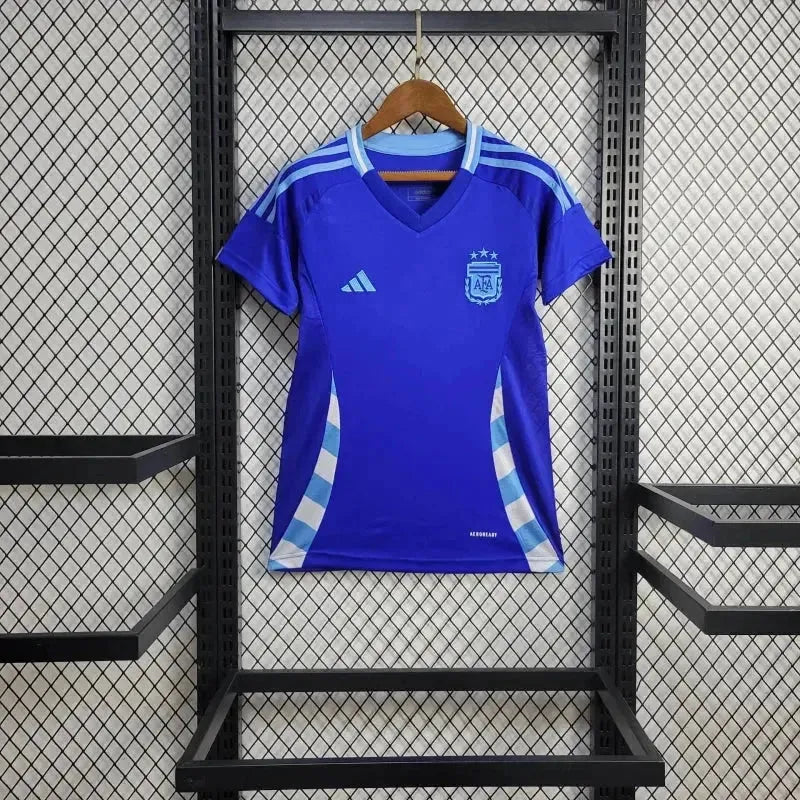 Argentina Away Shirt 24/25 - Women's Fan Shirt Blue