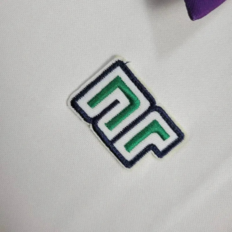 Fiorentina Away Retro Shirt 1984/85 - Men's White Fan Shirt OPEL