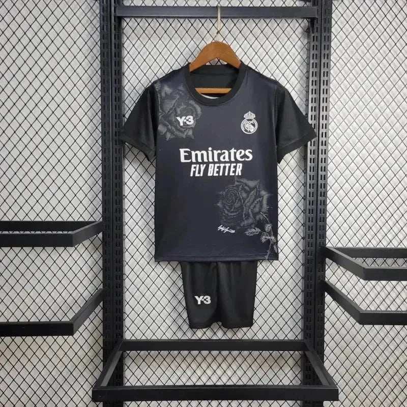 Real Madrid Fourth Y3 24/25 Shirt - Kids Fan Black