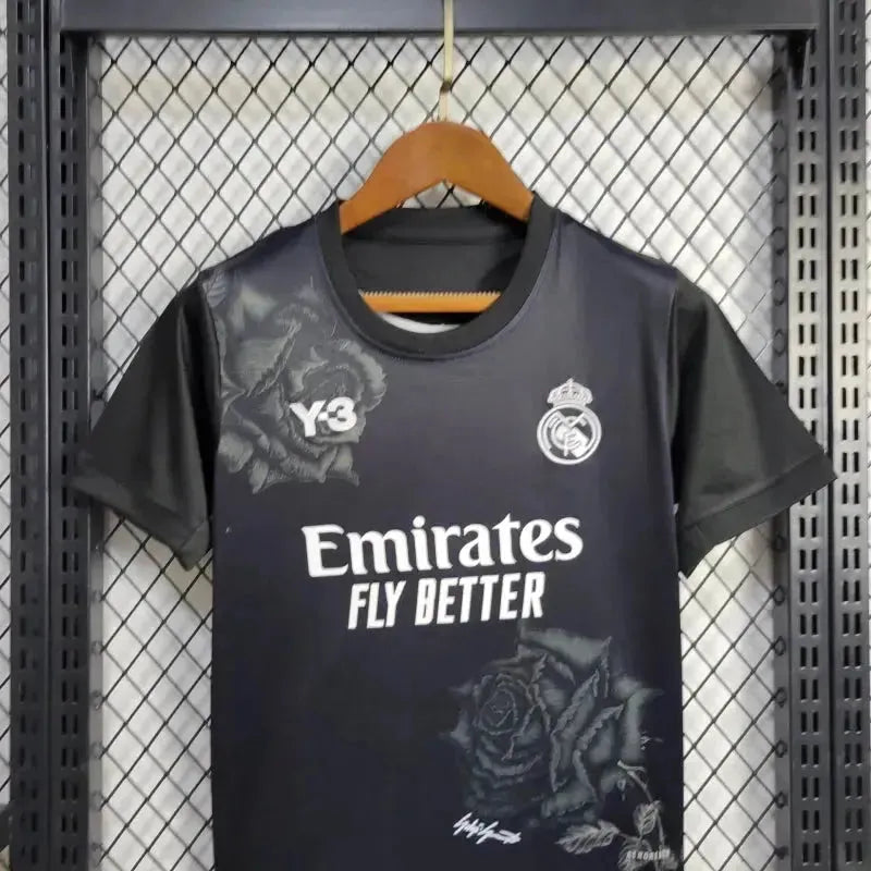 Real Madrid Fourth Y3 24/25 Shirt - Kids Fan Black