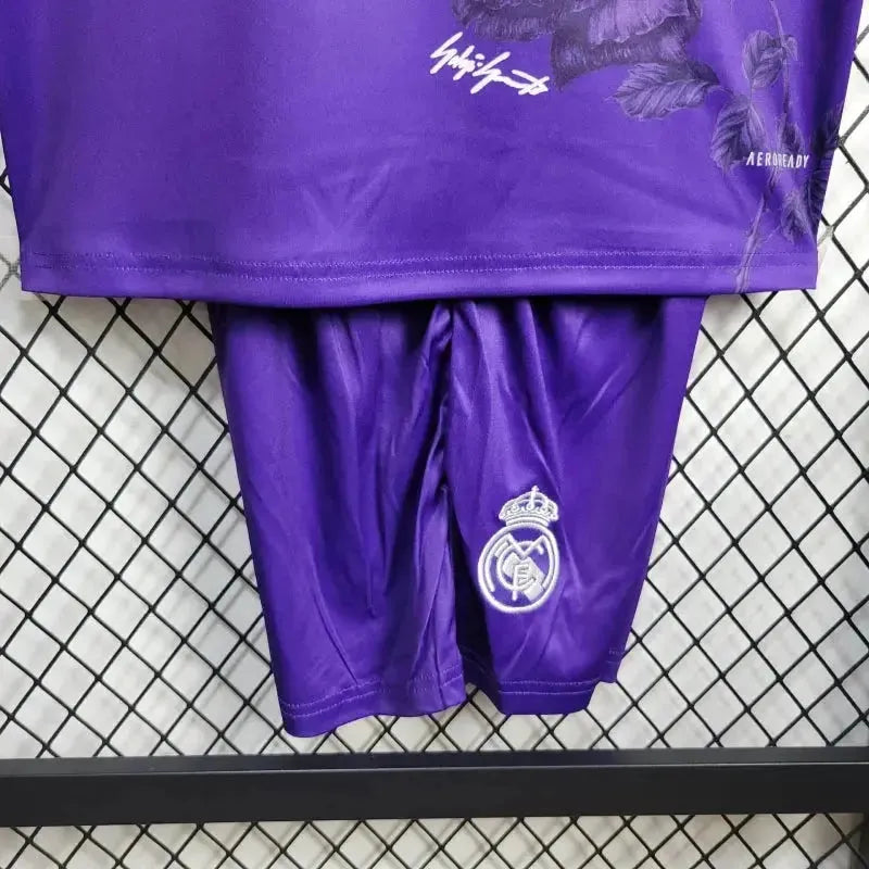 Real Madrid Fourth Y3 24/25 Shirt - Kids Fan Purple