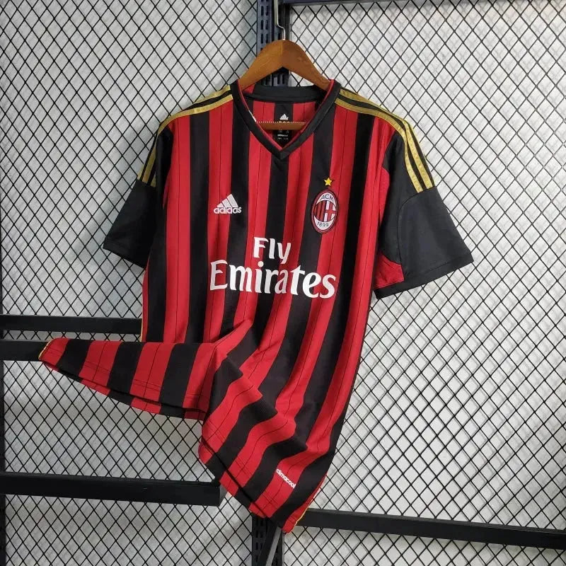 AC Milan Retro 2013/14 Shirt - Men's Fan Shirt