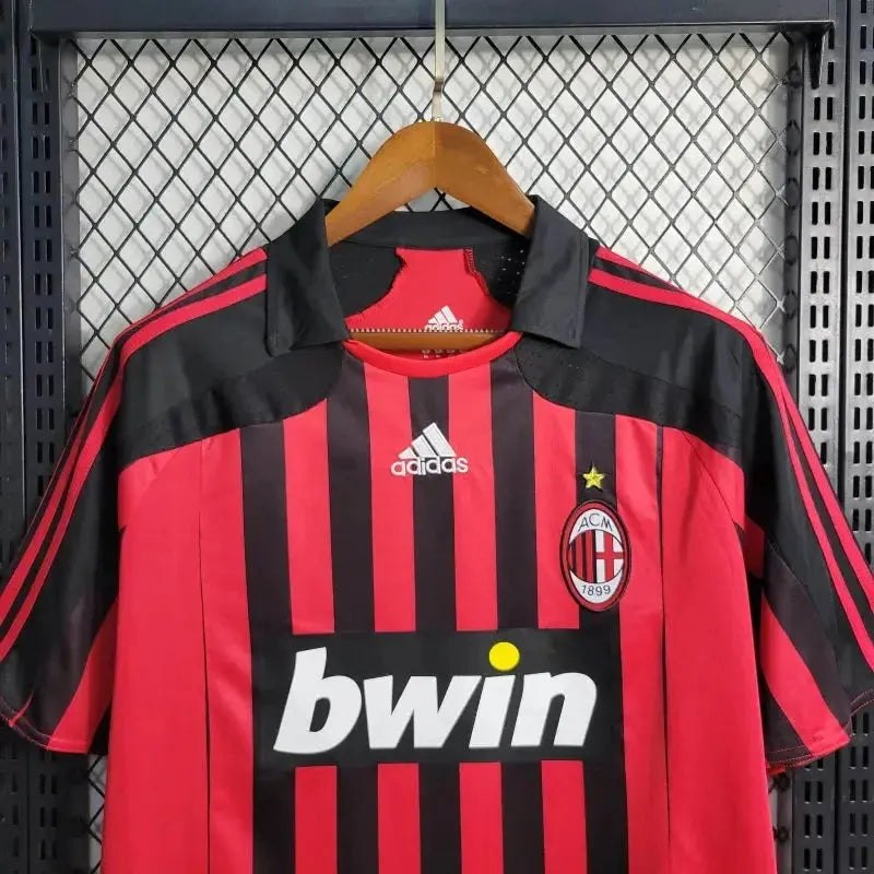 AC Milan Home Retro Shirt 2007/08 - Men's Fan Shirt