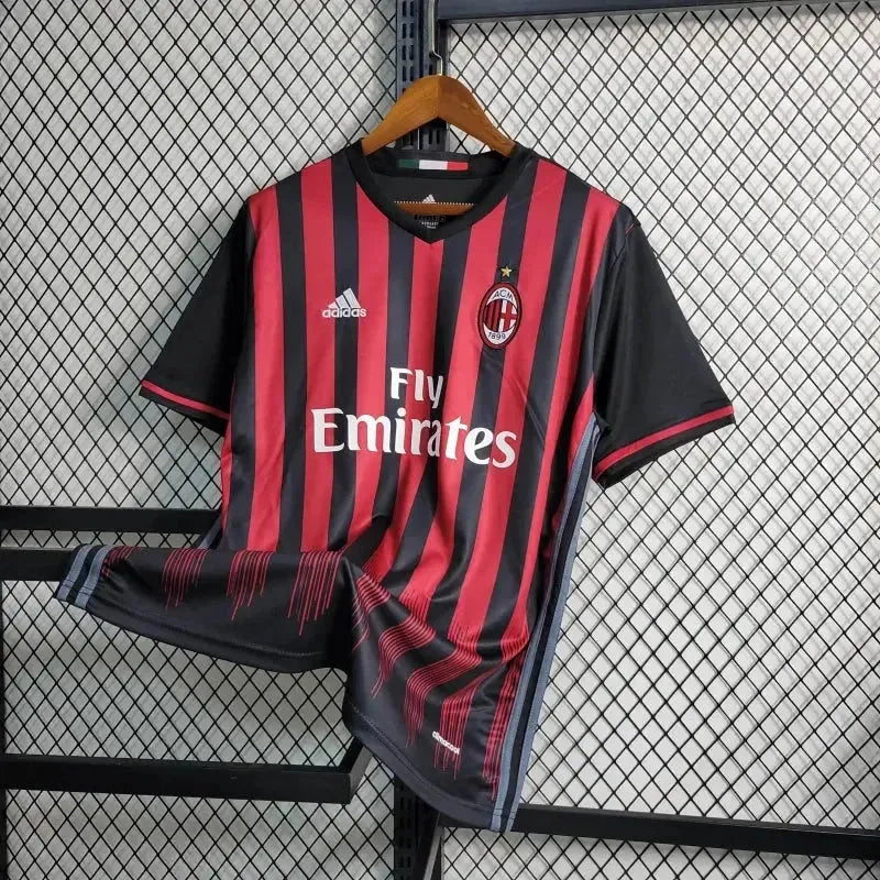 AC Milan Home Retro Shirt 2016/17 - Men's Fan Shirt