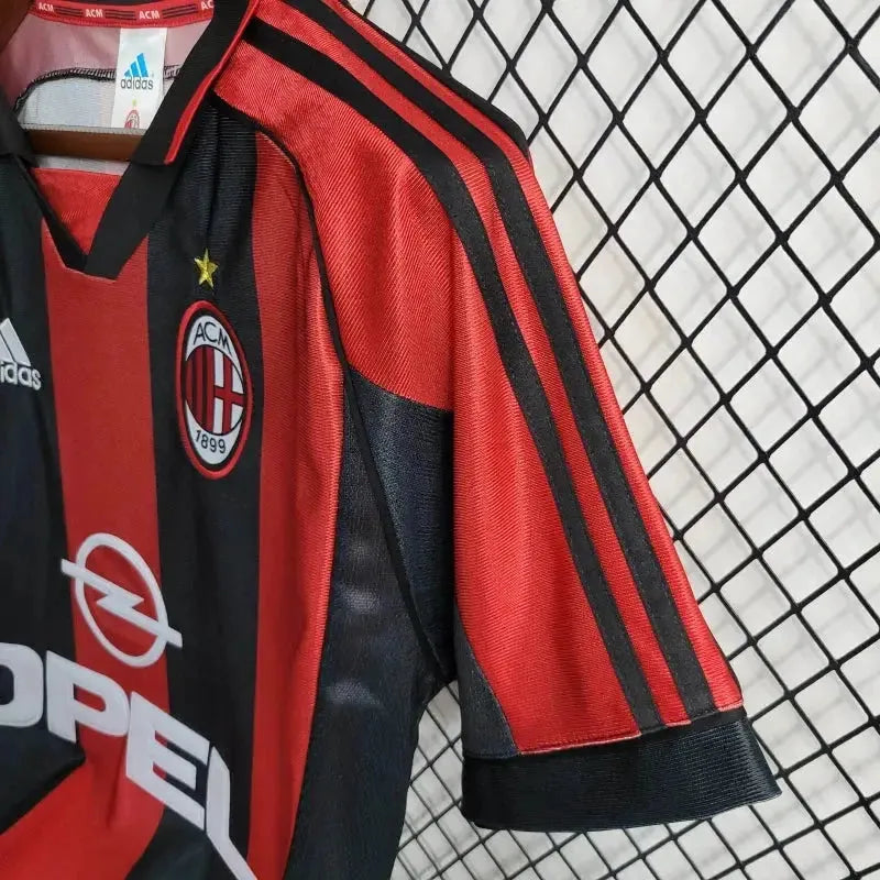 AC Milan Home Retro Shirt 1998/99 - Men's Fan Shirt